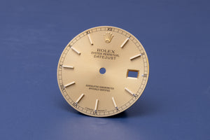 Rolex Datejust Champagne Stick Dial for model 16013 - 16233 FCD31080
