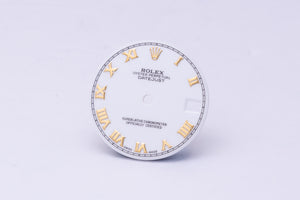 Rolex Midsize White Roman Dial for model 68273 - 78243 FCD31129