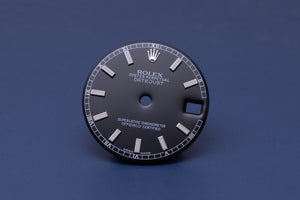 Rolex Midsize Lumi Black Stick Dial for model 178274 - 178240 FCD31131