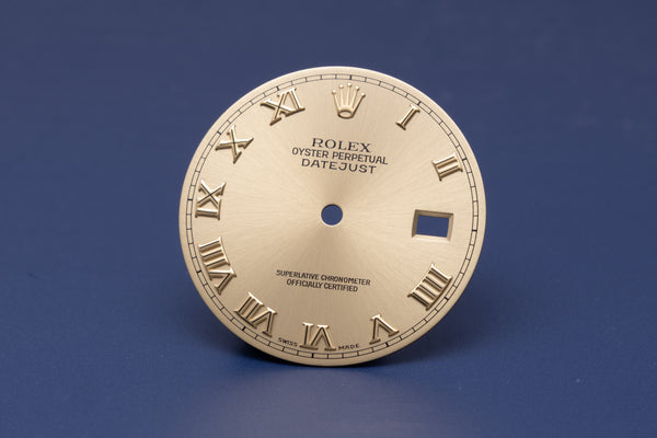 Load image into Gallery viewer, Rolex Mens Champagne Roman Dial for moel 16233 - 116233 FCD31132
