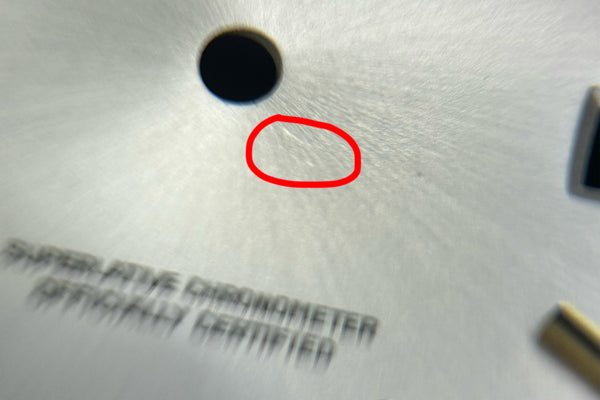 Load image into Gallery viewer, Rolex Datejust Silver Black Enamel Stick Dial for model 1625 FCD31134
