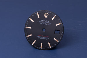 Rolex Turn-o-Graph Black Stick Dial for Model 116261 FCD31188