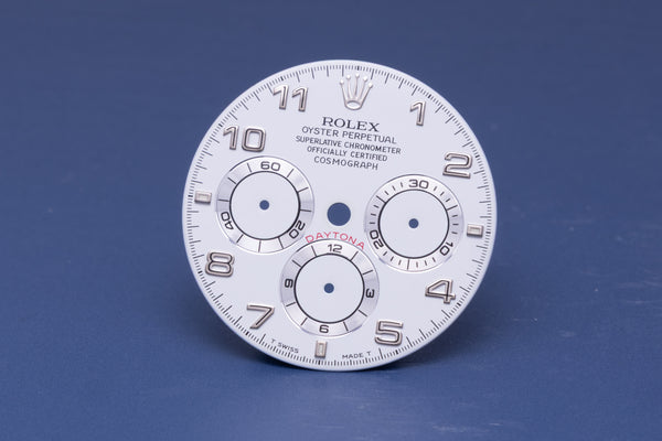 Load image into Gallery viewer, Rolex Daytona White Arabic Dial for model 16519 - 16520 FCD31195
