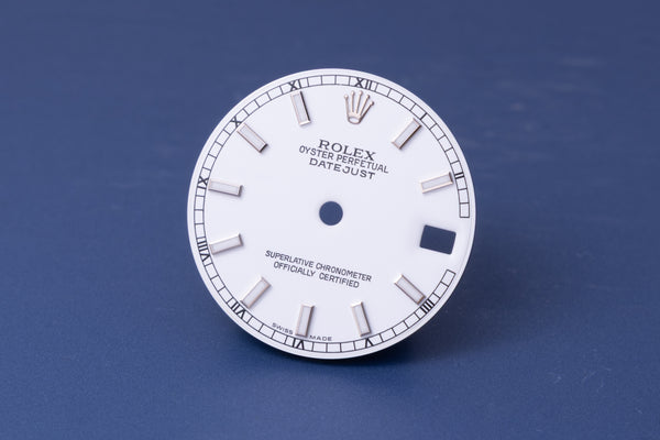 Load image into Gallery viewer, Rolex Midsize Datejust New Style Lumi White Stick Dial for 178274 FCD31207

