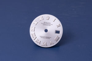Rolex Ladies Rhodium Roman Dial for model 179174 - 179160 FCD31208