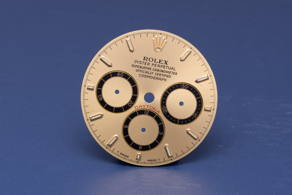 Load image into Gallery viewer, Rolex Daytona Champagne Stick Inverted 6 Dial for 16523 - 16528 FCD31214
