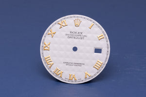 Rolex Mens Datejust Cream Pyramid Roman Dial for 16233 - 116233 FCD31237