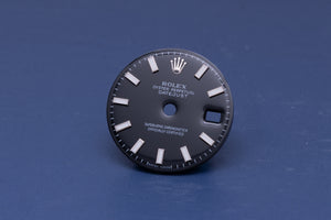 Rolex Ladies Black Lumi Stick Dial for model 179174 FCD31241