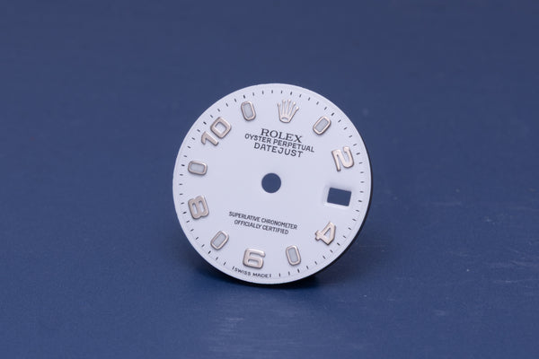 Load image into Gallery viewer, Rolex Ladies White Arabic dial for model 69160 -79160 FCD31243
