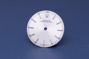 Rolex Oyster Perpetual Midsize silver dial for 77080 FCD31244