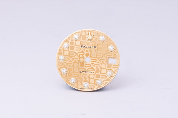 Load image into Gallery viewer, Rolex Midsize Champagne Jubilee Diamond dial for 78273 - 178273 FCD31252
