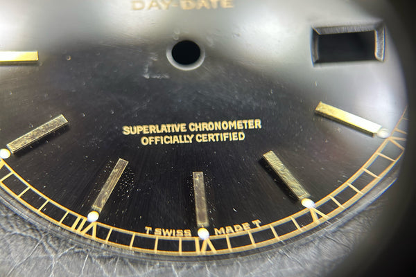 Load image into Gallery viewer, Rolex Day-Date DAMAGED Black Stick for model 18038 - 18238 FCD31263

