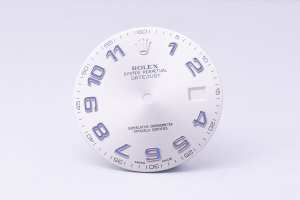 Load image into Gallery viewer, Rolex Datejust II Silver Arabic for model 116334 - 116300 FCD31268
