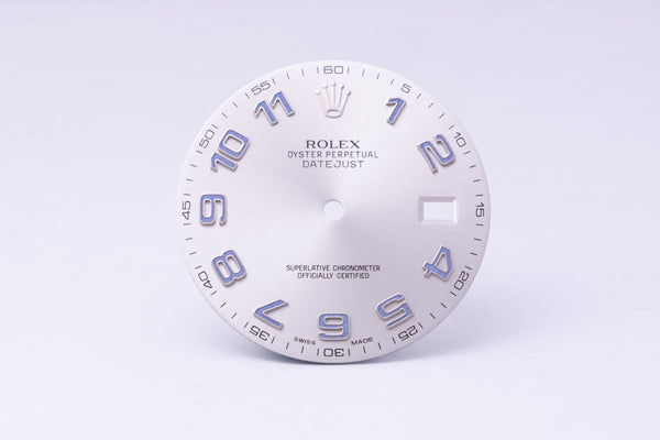 Load image into Gallery viewer, Rolex Datejust II Silver Arabic for model 116334 - 116300 FCD31269
