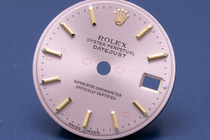 Rolex Ladies Pink Champagne stick Dial for 69173 - 79173 FCD31295