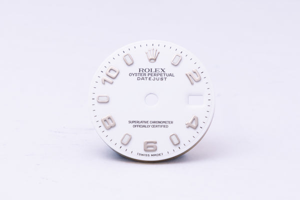 Load image into Gallery viewer, Rolex Ladies White Arabic dial for model 69160 -79160 FCD31298
