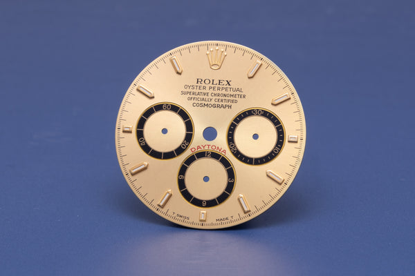 Load image into Gallery viewer, Rolex Daytona Champagne Stick Inverted 6 Dial for 16523 - 16528 FCD31306
