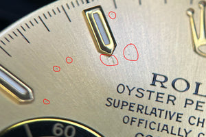 Rolex Daytona Champagne Stick Inverted 6 Dial for 16523 - 16528 FCD31306