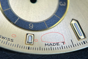 Rolex Daytona Champagne Stick Inverted 6 Dial for 16523 - 16528 FCD31306