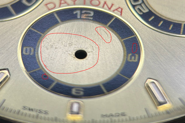 Load image into Gallery viewer, Rolex Daytona Champagne Stick "Swiss Made" Dial for 16523 - 16528 FCD31307
