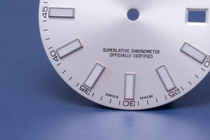 Rolex Datejust II Silver Stick Dial for 116300 -116334 FCD31313