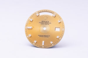 Rolex Day-Date DAMAGED Champagne 8-2 Diamond Dial for model 18038 - 18238 FCD31314