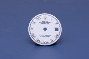 Rolex Datejust Ladies White Roman Dial for model 69174 FCD31315