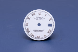Rolex Datejust Ladies White Roman Dial for model 69174 FCD31316