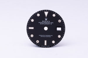 Rolex DAMAGED Explorer II "Tritium" Black Dial for model 16570 - 16550 FCD31324