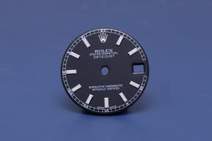 Rolex Midsize Lumi Black Stick Dial for model 178274 - 178240 FCD31328