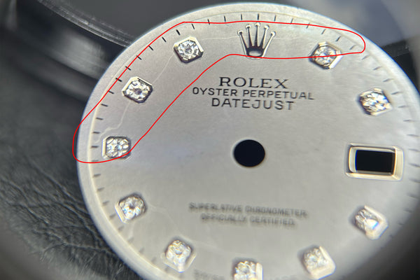 Load image into Gallery viewer, Rolex Ladies Datejust MOP Crystal Dust Diamond Dial for 179174 FCD31331
