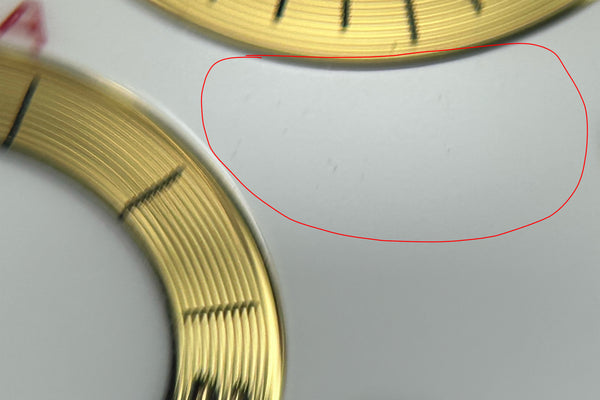 Load image into Gallery viewer, Rolex Daytona White Stick "Chromalight" Dial for model 116523 - 116528 FCD31342
