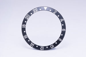 Rolex Black GMT Master II Serif Insert for 16700 - 16710 FCD31354