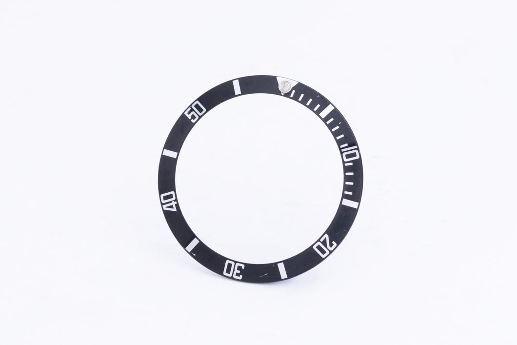 Rolex SS Black Insert for Submariner fro 16800 - 16610 FCD4877