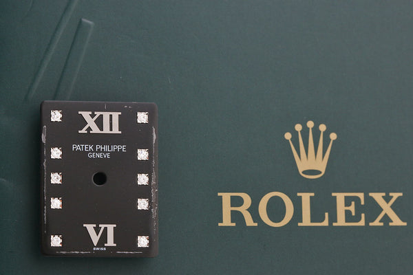 Load image into Gallery viewer, Patek Philippe Black Diamond Dial for Patek 24 FCD8949
