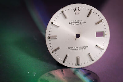 Rolex Date Silver stick dial for model 1500 - 1501 FCD17884