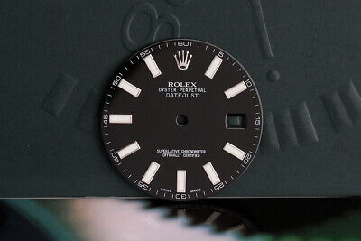 Load image into Gallery viewer, Rolex Datejust II Black Stick Dial for 116300 -... FCD19140
