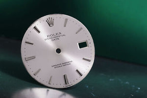 Rolex Date Silver stick dial w/ hour and minute... FCD17572