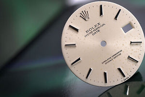 Rolex Date Silver stick dial for model 1500 - 1501 FCD17868