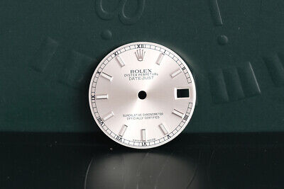 Load image into Gallery viewer, Rolex Midsize Silver Lumi Stick Dial for 178274 FCD19047
