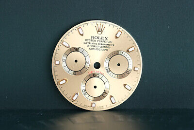 Load image into Gallery viewer, Rolex Daytona Champagne Luminova Stick Dial for... FCD18861
