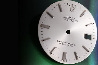 Load image into Gallery viewer, Rolex Date Silver stick dial for model 1500 - 1501 FCD17882
