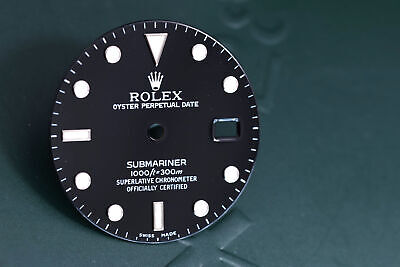 Load image into Gallery viewer, Rolex Submariner &quot;Swiss Made&quot; Dial for model 16610 FCD17513
