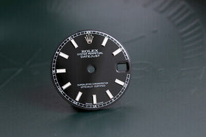 Rolex Midsize Black Lumi Stick Dial for model 1... FCD11243