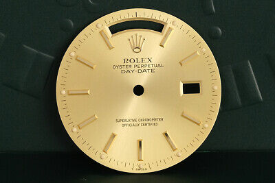 Rolex Day-Date Champagne Stick Dial for 18038 -... FCD19351