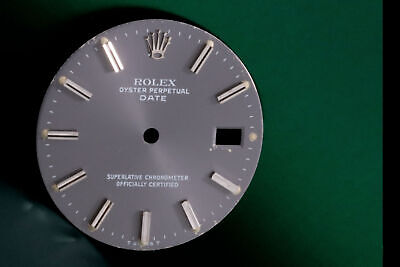 Rolex Non Quickset Date Charcoal Stick Dial for... FCD17338