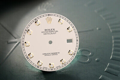 Load image into Gallery viewer, Rolex Datejust II Cream Diamond Dial for model ... FCD11783
