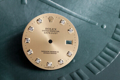 Load image into Gallery viewer, Rolex Mens Champagne Diamond Hash Marks Dial fo... FCD13046
