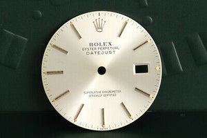 Rolex Date Silver stick dial  for model 16030 -... FCD19315
