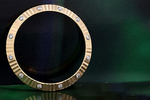 Rolex Midsize 12 stone Diamond Bezel for model ... FCD17749